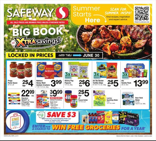 Grocery & Drug offers in Rockville MD | Safeway weekly ad in Safeway | 6/3/2022 - 6/30/2022