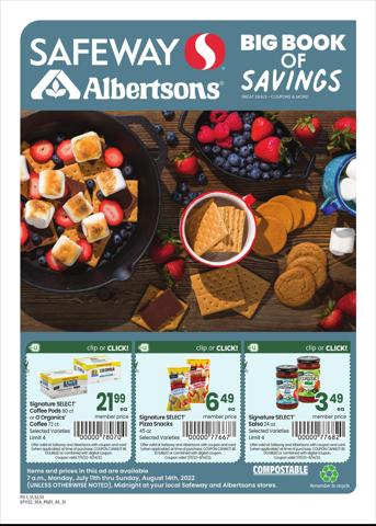 Grocery & Drug offers in Manassas VA | Safeway weekly ad in Safeway | 7/11/2022 - 8/14/2022