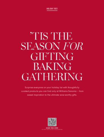 Williams Sonoma catalogue in New York | Williams Sonoma Weekly Ad | 12/4/2022 - 12/31/2022