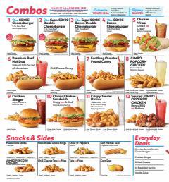 Restaurants offers in Alpharetta GA | Weekly Ad Sonic in Sonic | 6/1/2022 - 8/31/2022