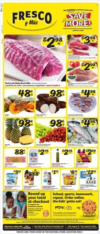 Grocery & Drug offers in Opa Locka FL | Fresco y Más Weekly ad in Fresco y Más | 8/10/2022 - 8/16/2022