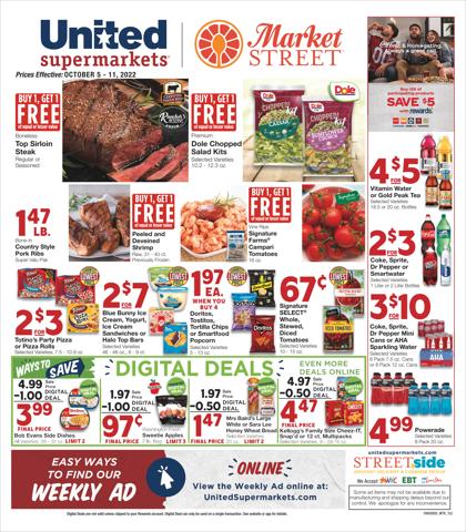 United Supermarkets catalogue | On Sale October 5 | 10/4/2022 - 10/11/2022