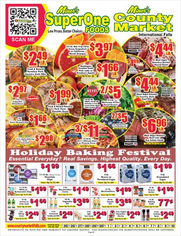 Miners Country catalogue | Miners Country Weekly Ad | 11/25/2022 - 12/10/2022