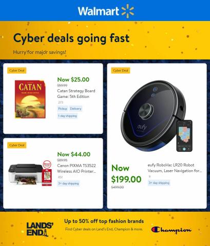 Walmart catalogue | Cyber Deals | 11/29/2022 - 12/4/2022