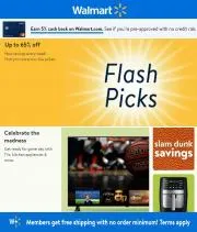 Offer on page 3 of the Flash Picks catalog of Walmart