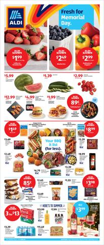 Discount Stores offers in Indianapolis IN | Weekly Ad Aldi in Aldi | 5/25/2022 - 5/31/2022