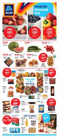 Aldi catalogue in Millville OH | Weekly Ad Aldi | 5/25/2022 - 5/31/2022