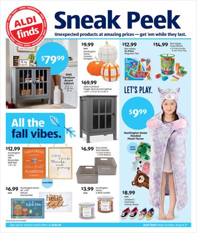 Discount Stores offers | Weekly Ad Aldi in Aldi | 8/21/2022 - 8/27/2022