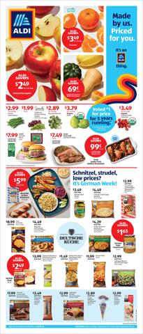 Discount Stores offers in Bell CA | Weekly Ad Aldi in Aldi | 9/18/2022 - 9/24/2022