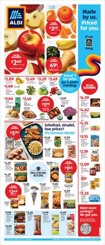 Discount Stores offers in Rincon GA | Weekly Ad Aldi in Aldi | 9/21/2022 - 9/27/2022