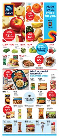 Discount Stores offers in Chesterfield MO | Weekly Ad Aldi in Aldi | 9/21/2022 - 9/27/2022