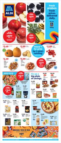 Discount Stores offers in New York | Weekly Ad Aldi in Aldi | 9/25/2022 - 10/1/2022