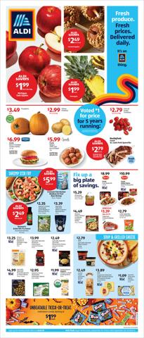 Discount Stores offers in Overland Park KS | Weekly Ad Aldi in Aldi | 9/28/2022 - 10/4/2022