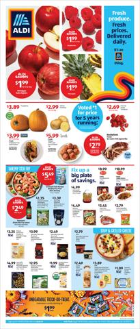 Discount Stores offers in Columbia SC | Weekly Ad Aldi in Aldi | 9/28/2022 - 10/4/2022