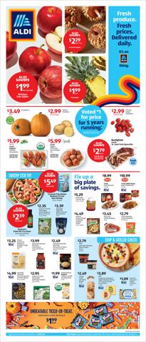Discount Stores offers in Lima OH | Weekly Ad Aldi in Aldi | 9/28/2022 - 10/4/2022