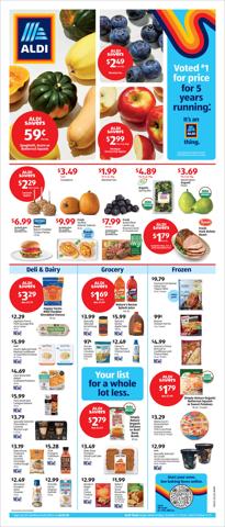 Discount Stores offers in Valparaiso IN | Weekly Ad Aldi in Aldi | 10/5/2022 - 10/11/2022