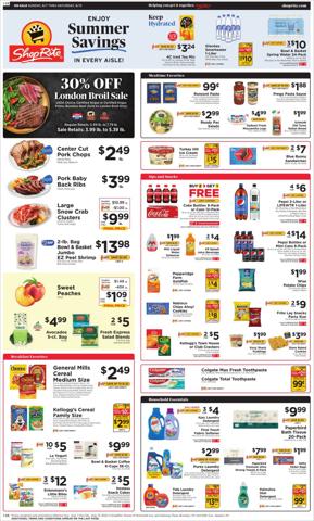 Grocery & Drug offers in West New York NJ | ShopRite flyer in ShopRite | 8/7/2022 - 8/13/2022