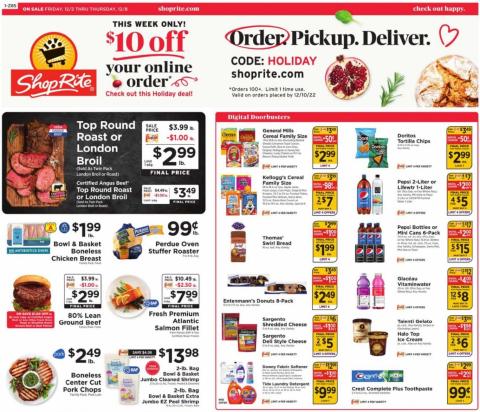 ShopRite catalogue in Schenectady NY | Weekly Ad | 12/5/2022 - 12/8/2022