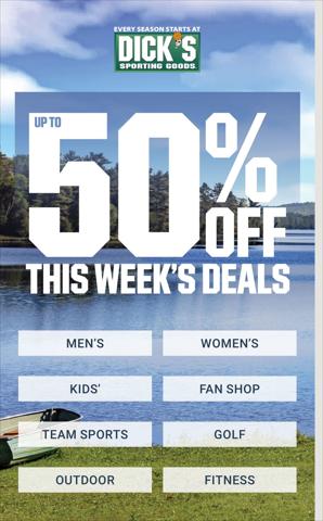 Dick's Sporting Goods catalogue | Dick's Sporting Goods Weekly ad | 5/22/2022 - 5/28/2022