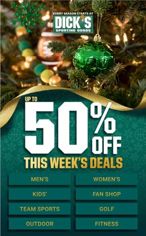 Sports offers in Springfield IL | Dick's Sporting Goods Weekly ad in Dick's Sporting Goods | 11/27/2022 - 12/4/2022