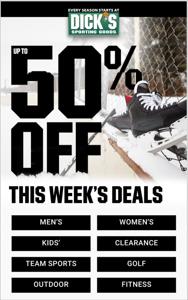 Sports offers in Arlington Heights IL | Dick's Sporting Goods Weekly ad in Dick's Sporting Goods | 1/22/2023 - 1/28/2023
