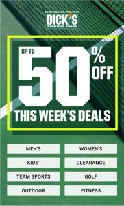 Dick's Sporting Goods catalogue in Wheaton MD | Dick's Sporting Goods Weekly ad | 5/21/2023 - 5/27/2023