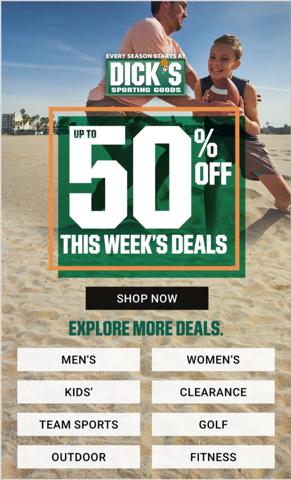 Dick's Sporting Goods catalogue | Dick's Sporting Goods Weekly ad | 6/4/2023 - 6/10/2023