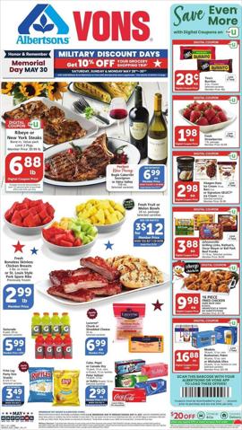 Albertsons catalogue in Dallas TX | Albertsons Weekly add | 5/25/2022 - 5/31/2022