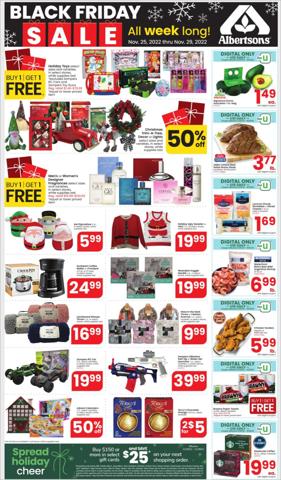 Grocery & Drug offers in Bell CA | Albertsons Weekly ad in Albertsons | 11/25/2022 - 11/29/2022