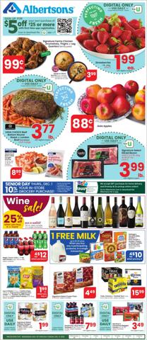 Offer on page 4 of the Albertsons Weekly ad catalog of Albertsons