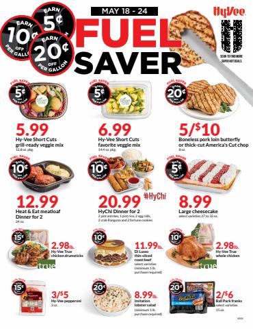 Grocery & Drug offers in Kansas City MO | Fuel Saver Ad in Hy-Vee | 5/18/2022 - 5/24/2022