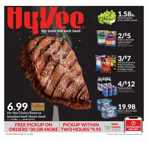 Hy-Vee catalogue in Madison WI | DigDotCom | 8/10/2022 - 8/16/2022