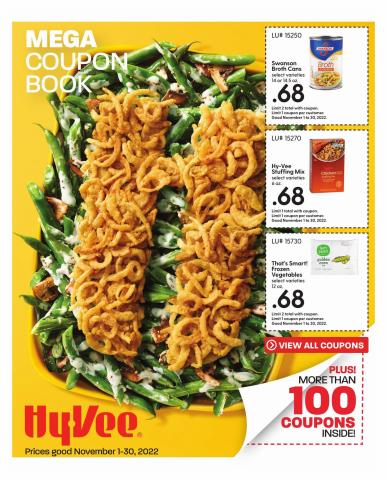 Offer on page 30 of the Monthly catalog of Hy-Vee