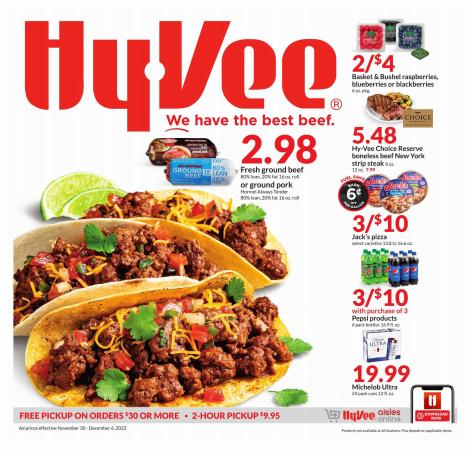 Offer on page 1 of the DigDotCom catalog of Hy-Vee