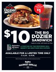 Grocery & Drug offers in Leawood KS | The Big Dozier Sandwich in Hy-Vee | 3/30/2023 - 10/1/2023