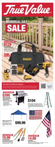 Tools & Hardware offers in Cherry Hill NJ | True Value Memorial Day Sale in True Value | 5/16/2022 - 5/29/2022