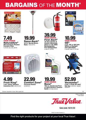 True Value catalogue in Wilmington DE | True Value Weekly ad | 10/1/2022 - 10/31/2022