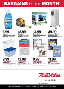 Tools & Hardware offers | True Value Weekly ad in True Value | 1/1/2023 - 1/31/2023