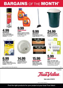 Offer on page 1 of the True Value Weekly ad catalog of True Value