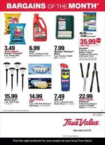 Tools & Hardware offers in Jackson Heights NY | True Value Weekly ad in True Value | 3/1/2023 - 3/31/2023