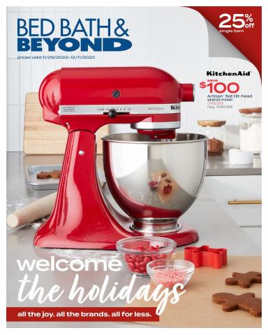 Bed Bath & Beyond catalogue in Chicago IL | Monthly Circular | 11/29/2022 - 12/11/2022