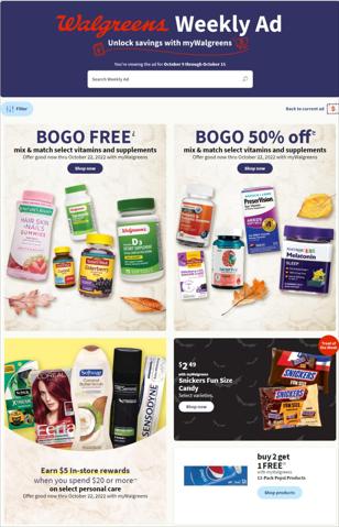 Grocery & Drug offers in Detroit MI | Walgreens Weekly ad in Walgreens | 10/9/2022 - 10/15/2022