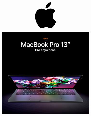 Apple catalogue in Chicago IL | MacBook Pro 13' | 6/24/2022 - 10/17/2022