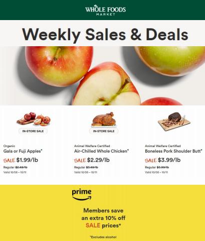 Grocery & Drug offers in Detroit MI | Weekly Sales & Deals in Whole Foods Market | 10/5/2022 - 10/11/2022