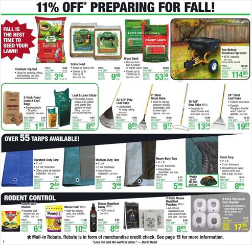 Menards catalogue in Indianapolis IN | Menards weekly ad | 9/30/2022 - 10/9/2022