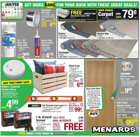Menards catalogue in Lima OH | Menards weekly ad | 1/27/2023 - 2/5/2023