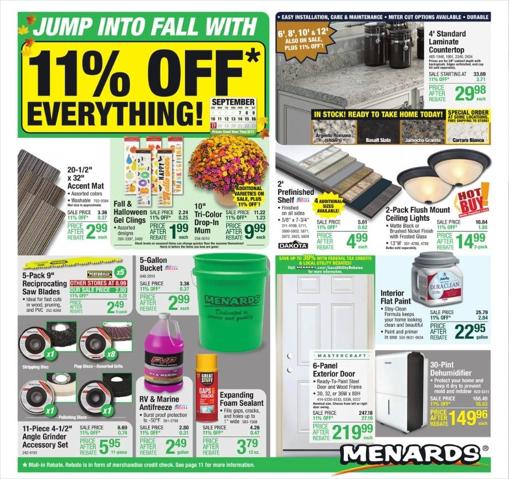 Menards Marinette WI - 2080 OLD PESHTIGO ROAD | Store Hours & Deals ...