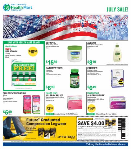 Beauty & Personal Care offers in Zionsville IN | Health Mart in Health Mart | 7/4/2022 - 7/31/2022
