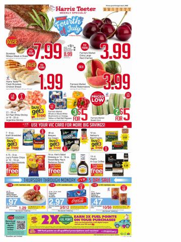 Grocery & Drug offers in Rockville MD | Weekly Ad in Harris Teeter | 6/29/2022 - 7/5/2022