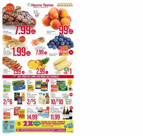 Grocery & Drug offers in Monroe NC | Weekly Ad in Harris Teeter | 8/10/2022 - 8/16/2022